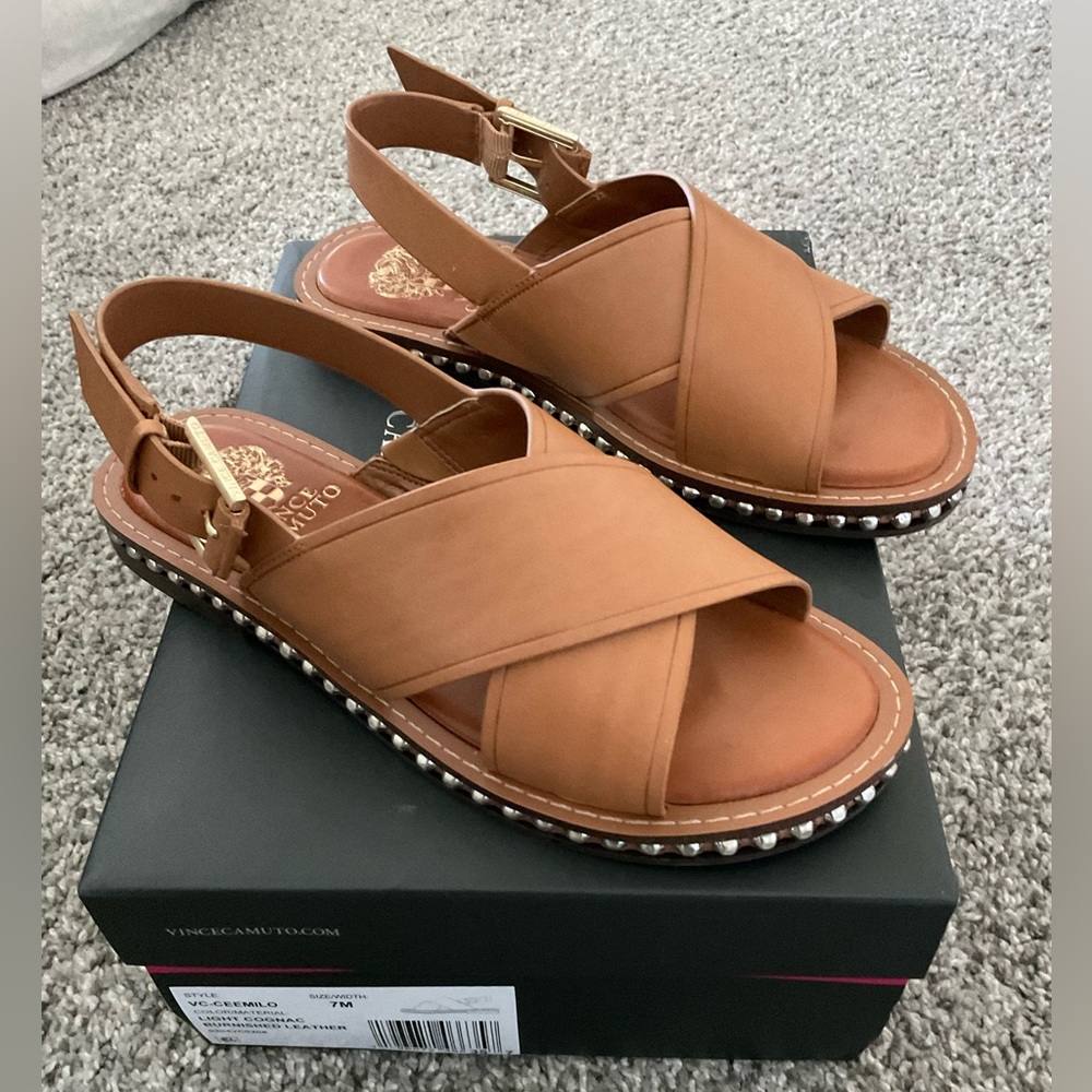 Vince Camuto Ceemilo Buckle Strap Sandals